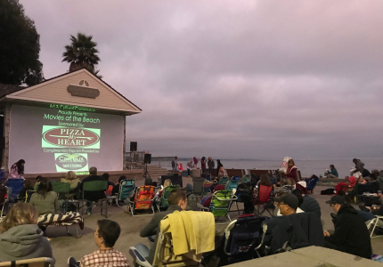 Capitola Movies at the Beach screen