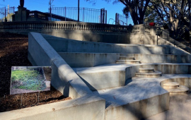 Concrete amphitheater