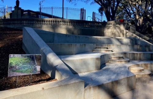 Concrete amphitheater