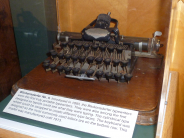 An early typewriter