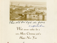 Capitola Holiday Card from the Strong family, circa 1920s-1934