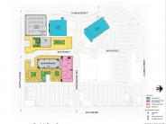 Proposed site plan upper levels.