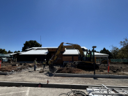 Entrance view to Community Center