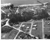 Aerial View of Coastline, ca. 1964