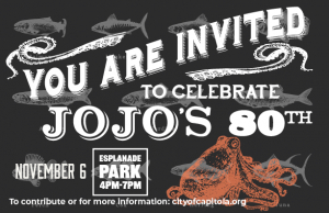 Invitation november 6, 2023, Esplanade Park, 4pm - 7pm